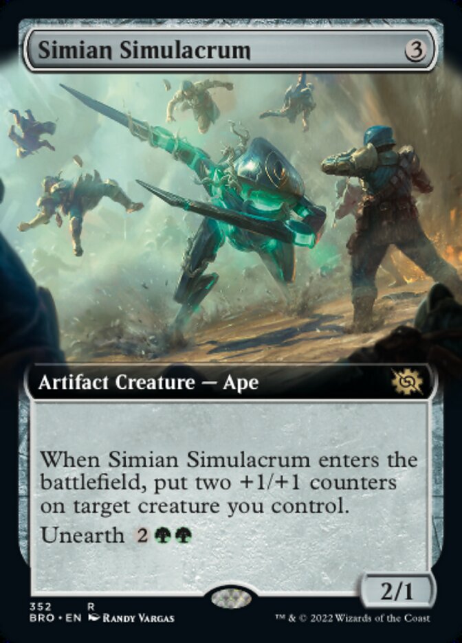 Simian Simulacrum (Extended Art)