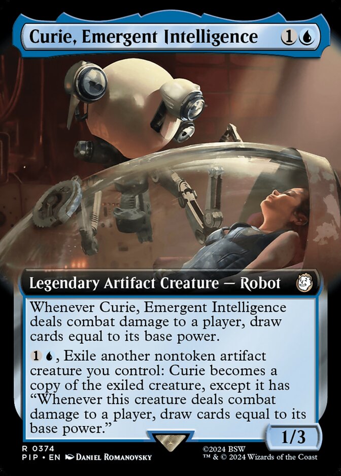 Curie, Emergent Intelligence (Extended Art)