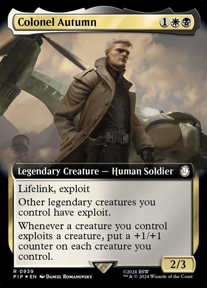 Colonel Autumn (Extended Art Surge Foil)
