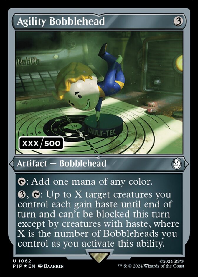 Agility Bobblehead (Extended Art Surge Foil)
