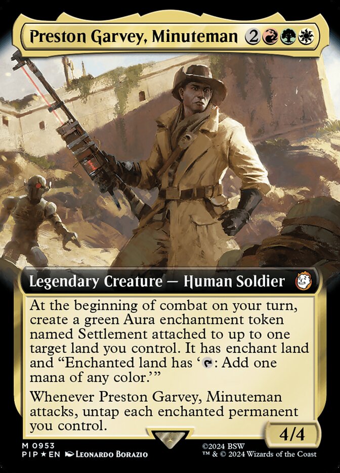 Preston Garvey, Minuteman (Extended Art Surge Foil)