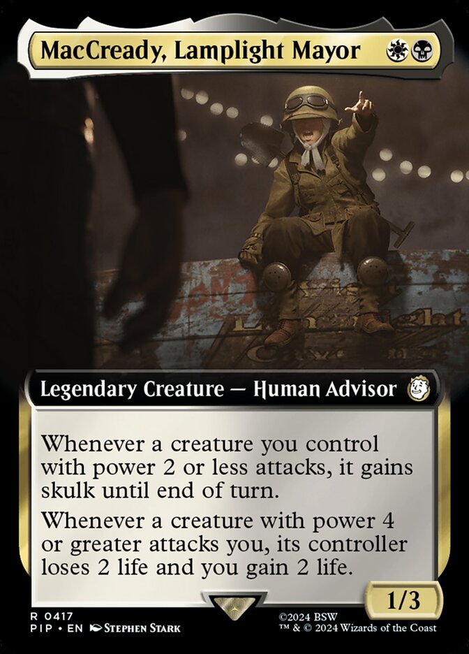 MacCready, Lamplight Mayor (Extended Art)