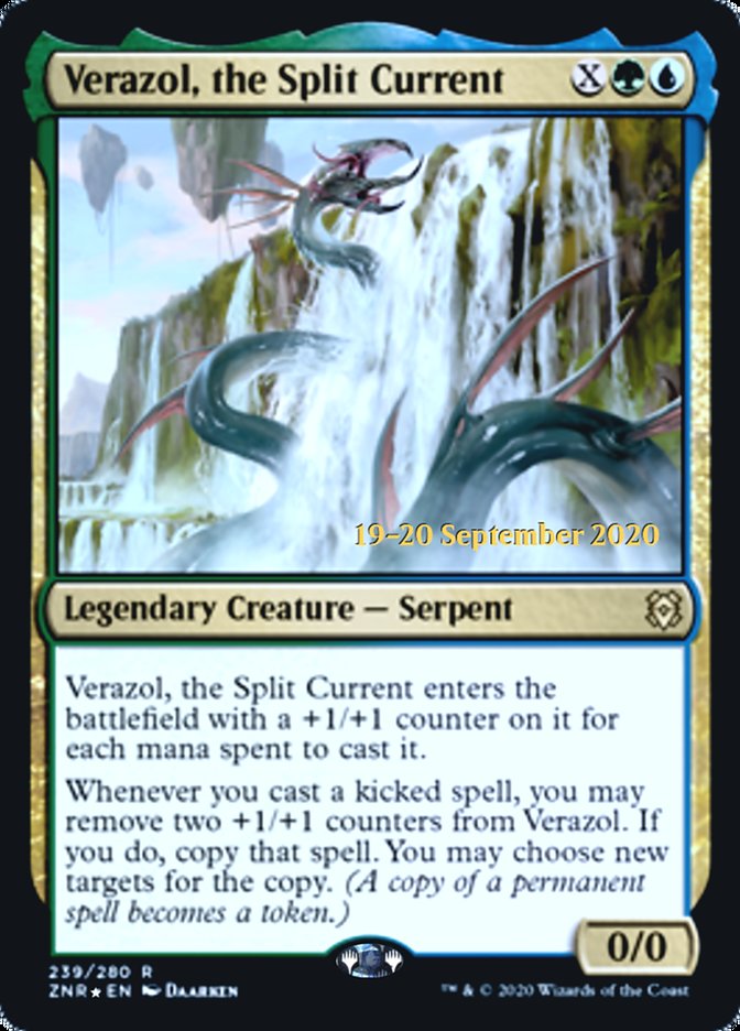 Verazol, the Split Current (PR Foil)