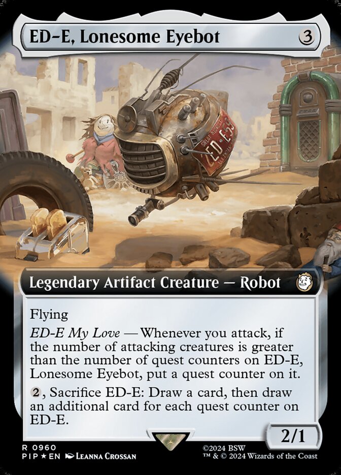 ED-E, Lonesome Eyebot (Extended Art Surge Foil)