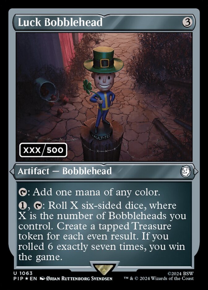 Luck Bobblehead (Extended Art Surge Foil)