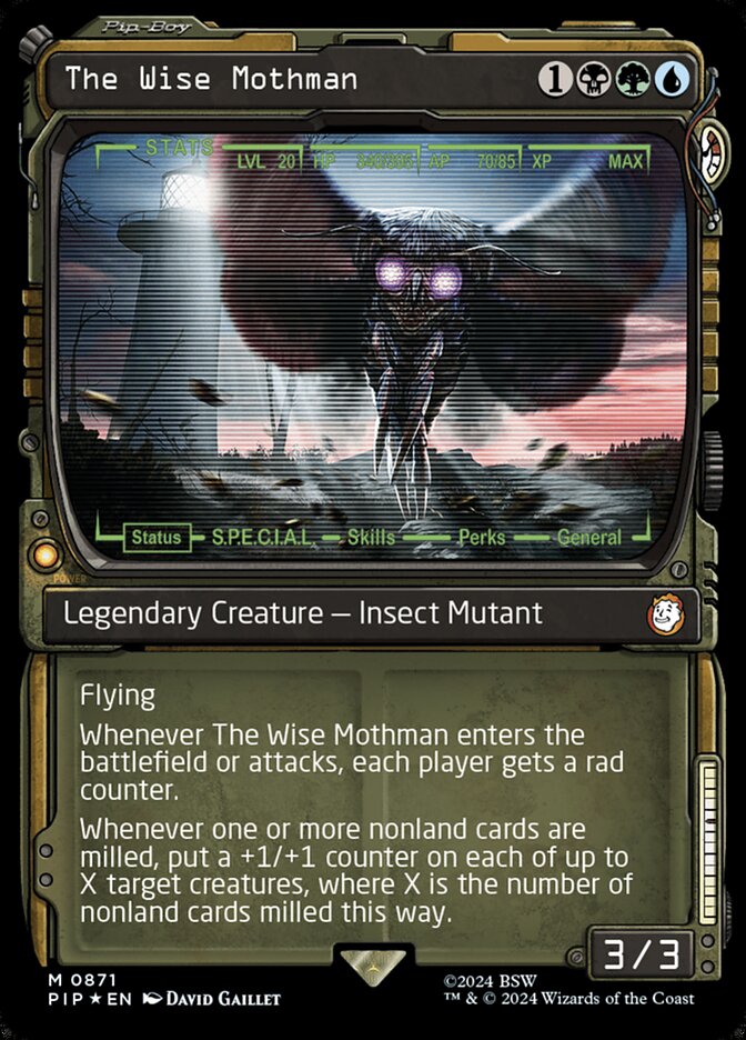 The Wise Mothman (Showcase Surge Foil)
