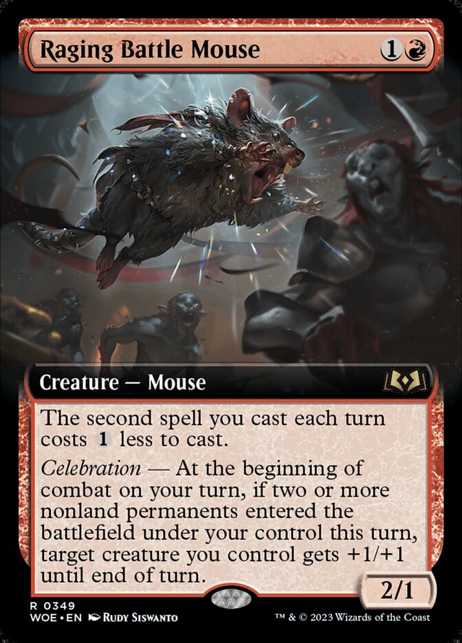 Raging Battle Mouse (Extended Art)