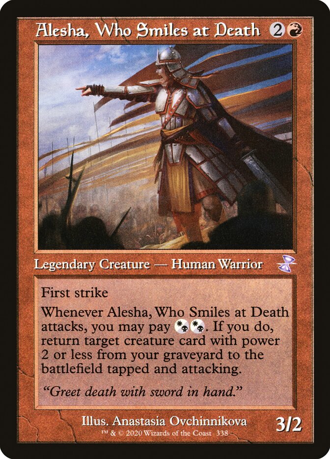 Alesha, Who Smiles at Death (Timeshifted)
