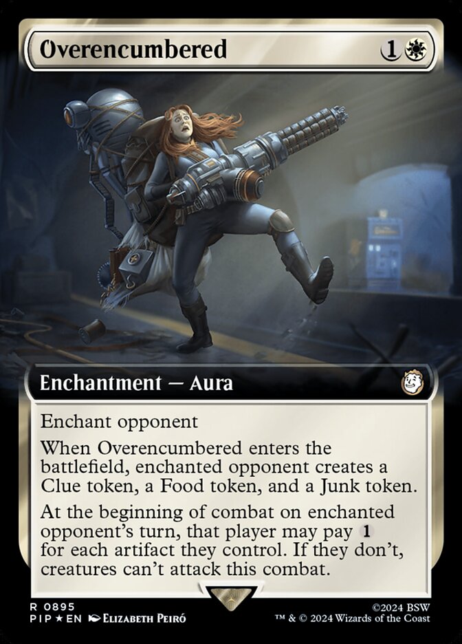 Overencumbered (Extended Art Surge Foil)