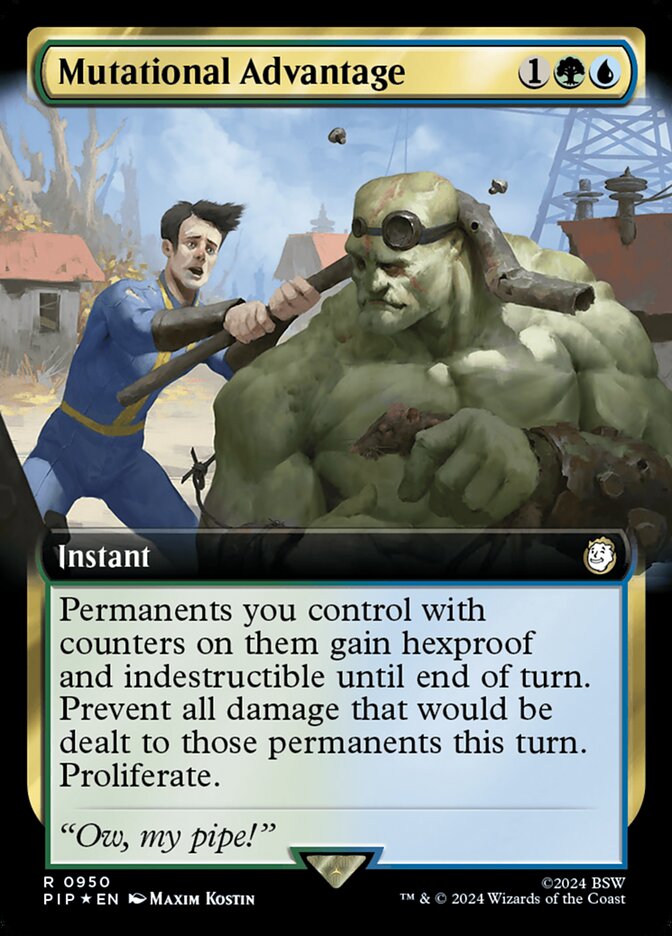 Mutational Advantage (Extended Art Surge Foil)