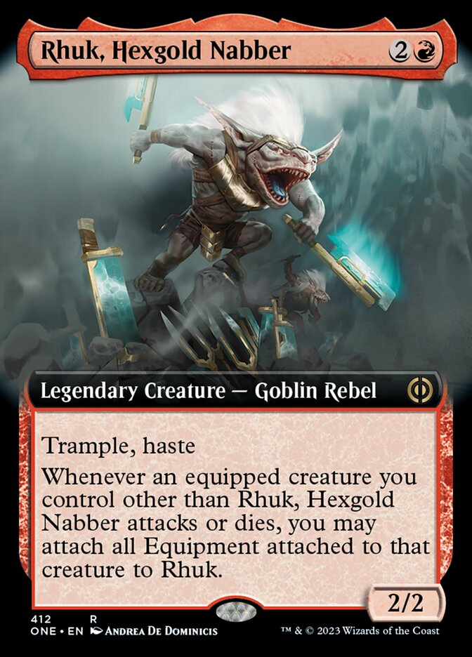 Rhuk, Hexgold Nabber (Extended Art)