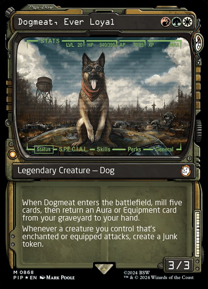 Dogmeat, Ever Loyal (Showcase Surge Foil)