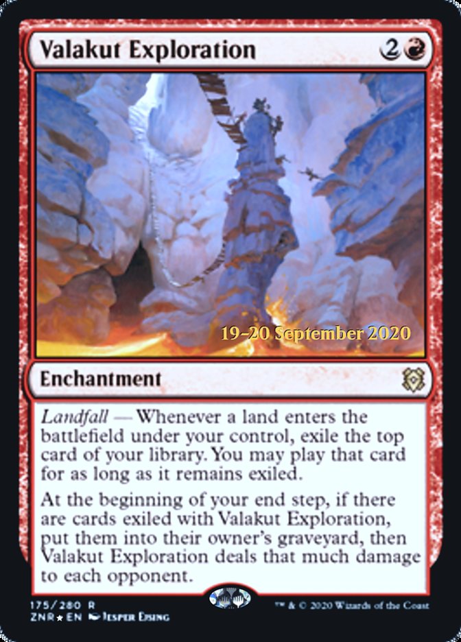 Valakut Exploration (PR Foil)