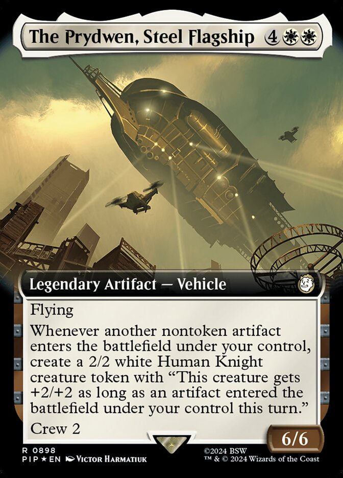 The Prydwen, Steel Flagship (Extended Art Surge Foil)