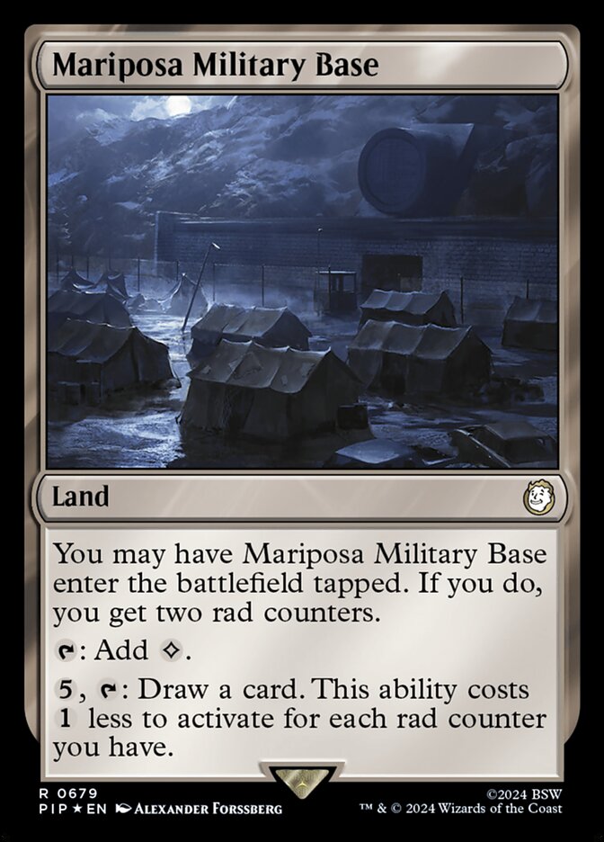 Mariposa Military Base (Surge Foil)