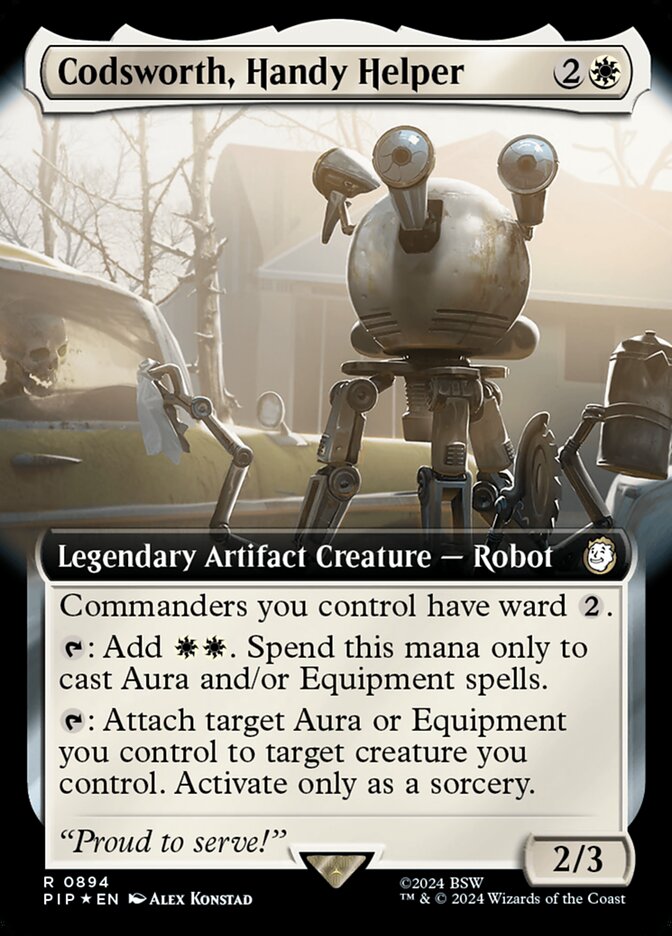 Codsworth, Handy Helper (Extended Art Surge Foil)