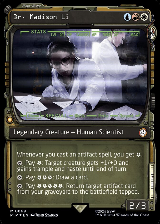 Dr. Madison Li (Showcase Surge Foil)