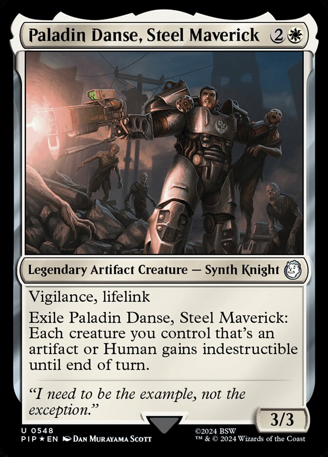 Paladin Danse, Steel Maverick (Surge Foil)