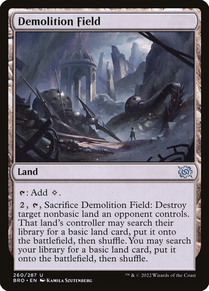Demolition Field