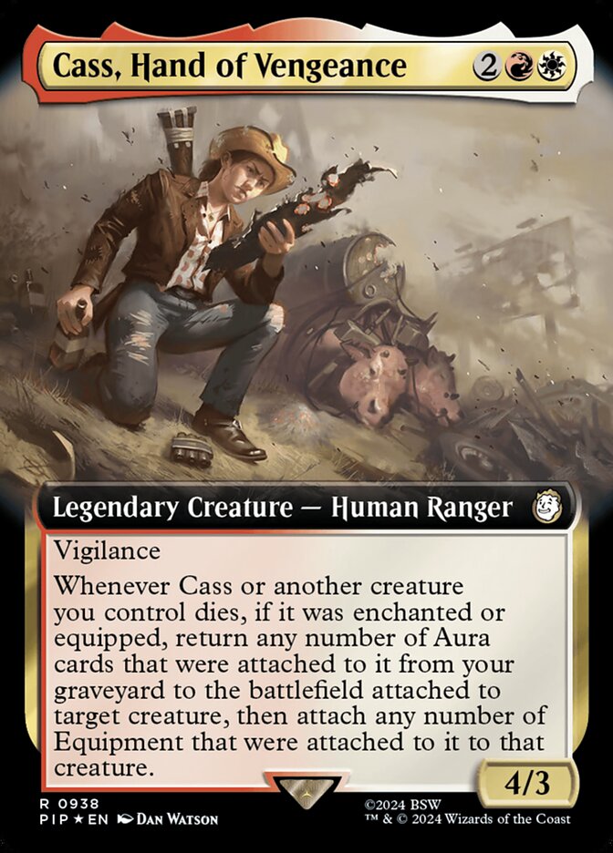 Cass, Hand of Vengeance (Extended Art Surge Foil)