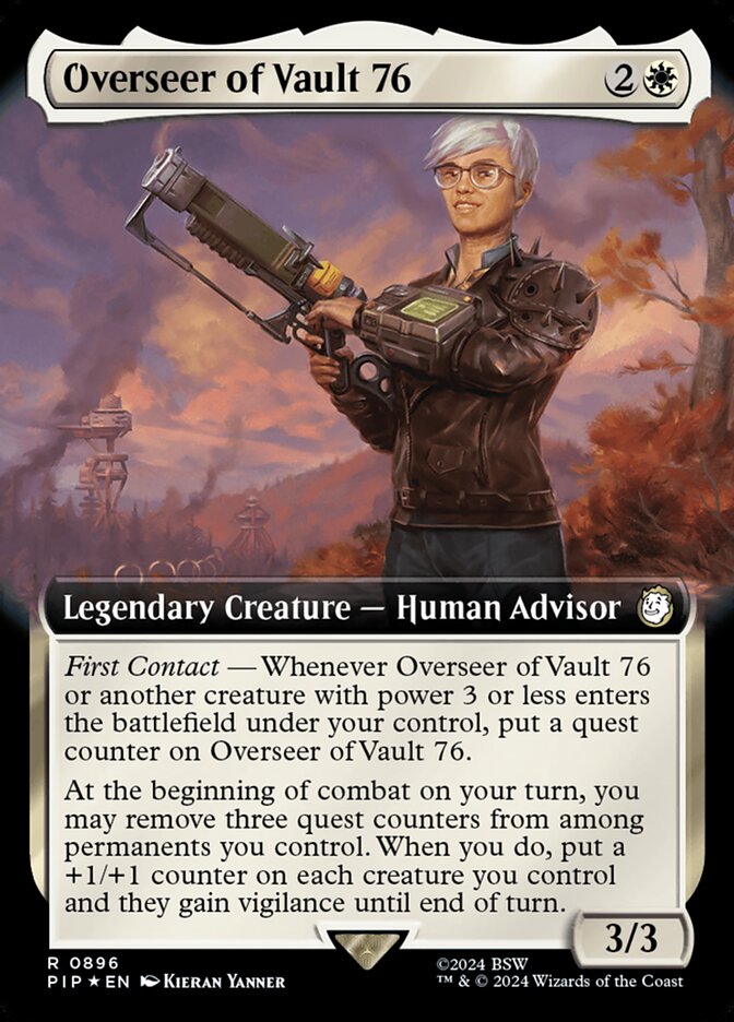 Overseer of Vault 76 (Extended Art Surge Foil)